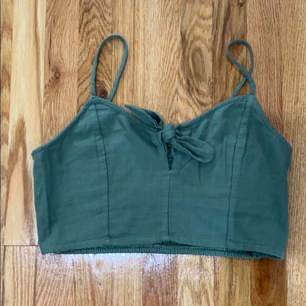 Aerie Bow Crop Top